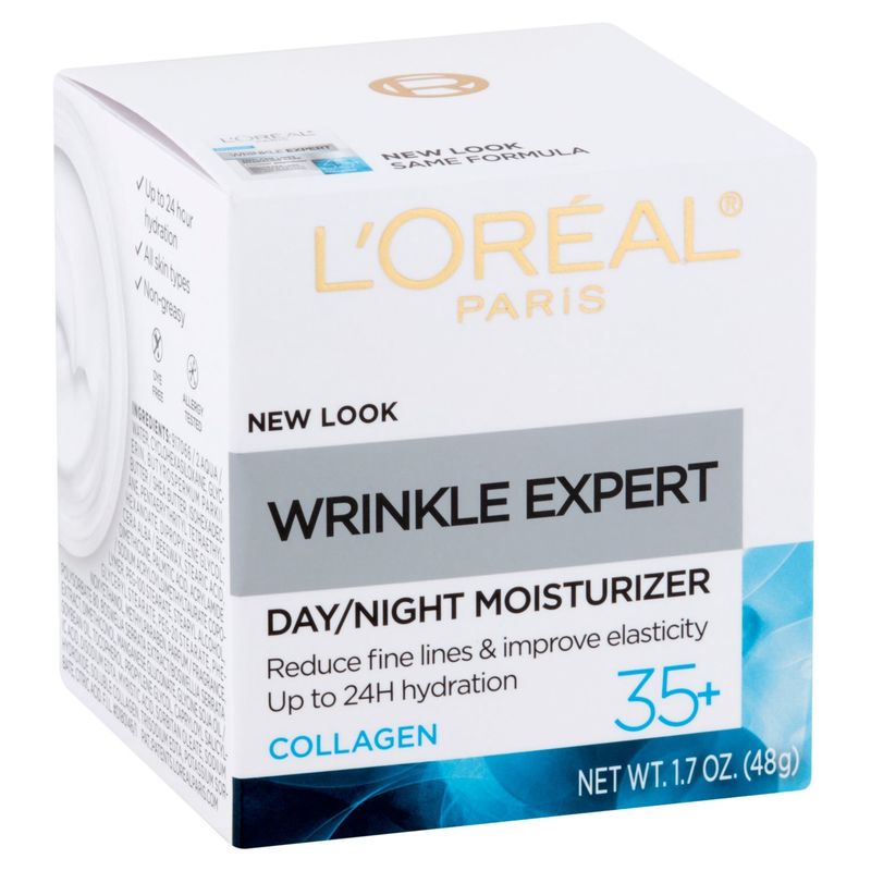 L'Oreal Paris Wrinkle Expert 35+ Collagen Day/Night Moisturizer, 1.7 oz
