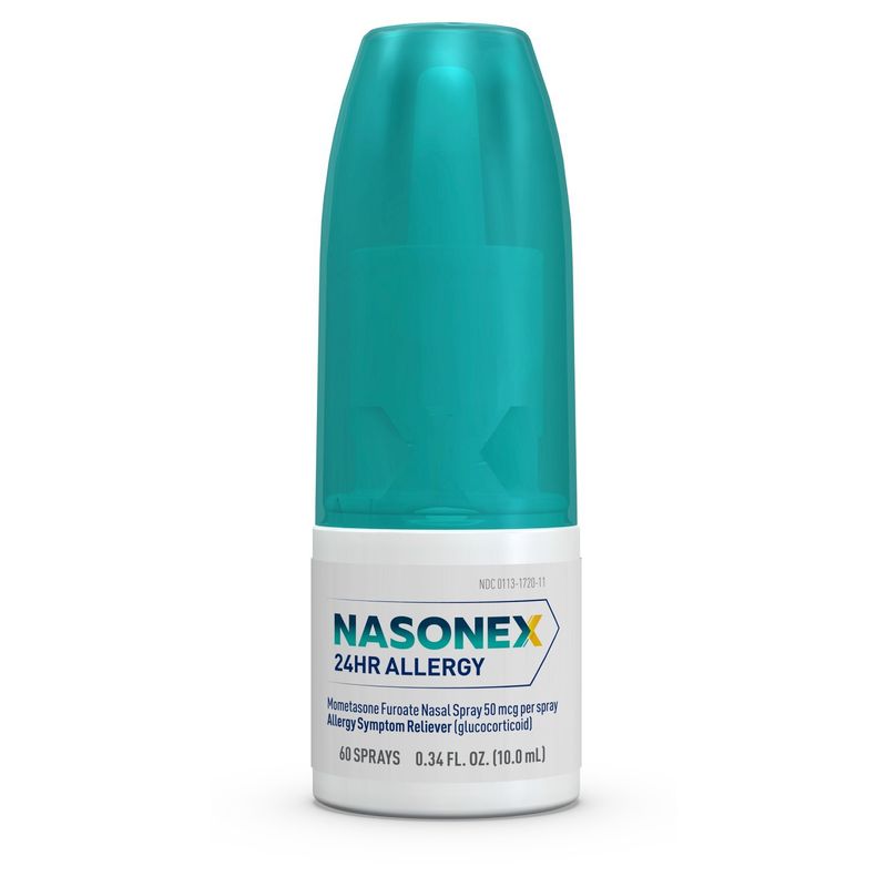 Nasonex 24Hr Allergy + Congestion Spray, 0.34 fl oz