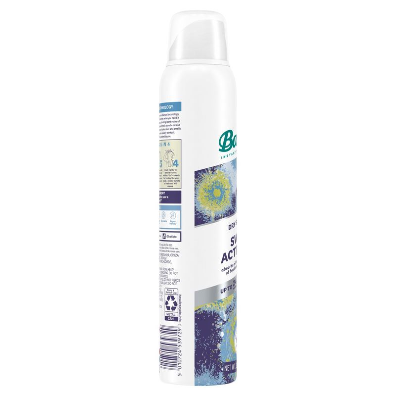 Batiste Sweat Activated Dry Shampoo, 3.81 oz