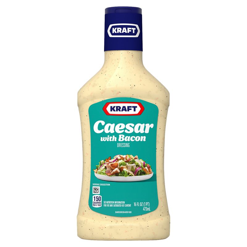 Kraft Caesar with Bacon Dressing, 16 fl oz