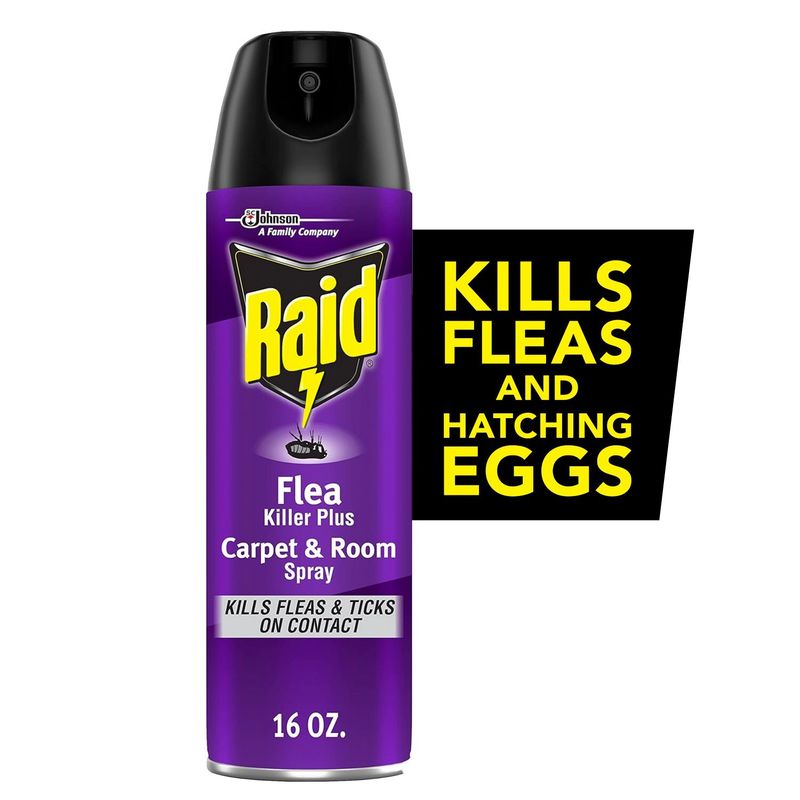 Raid Flea Killer Plus Carpet &amp; Room Spray, 16 oz