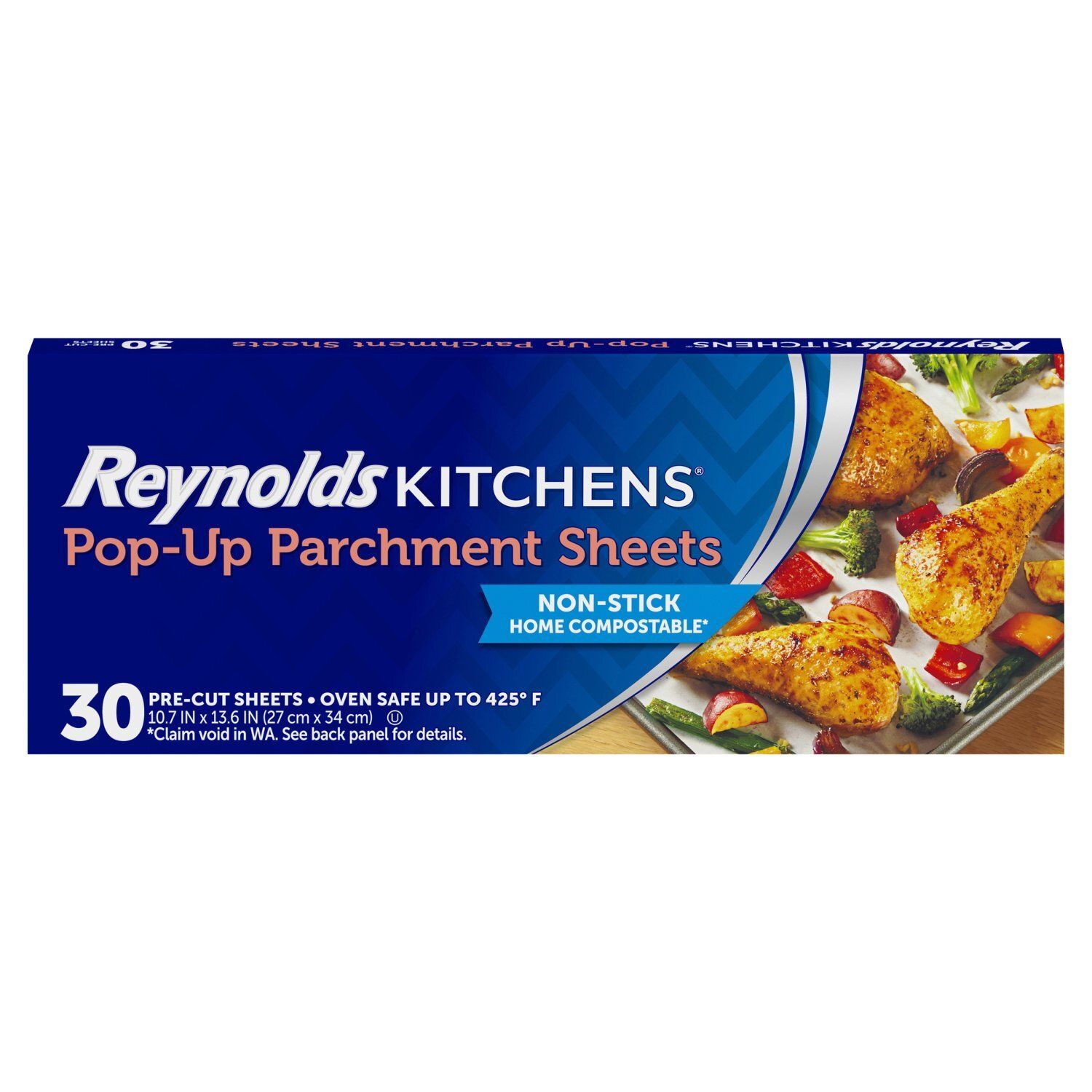 Reynolds Kitchens Pop-Up Parchment Sheets, 30 count