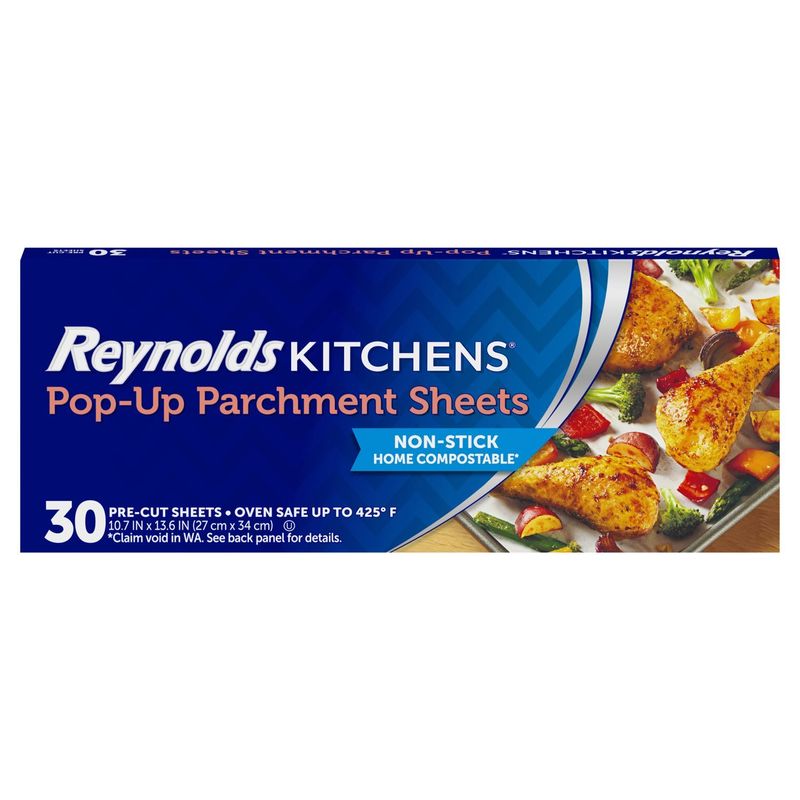 Reynolds Kitchens Pop-Up Parchment Sheets, 30 count