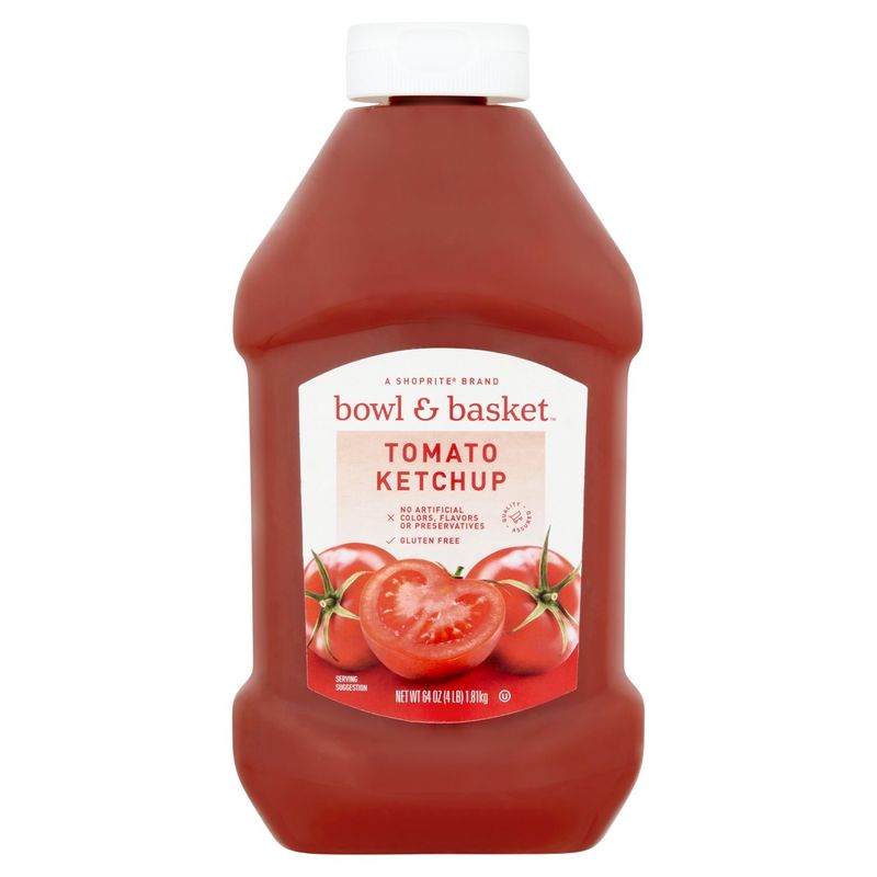 Bowl &amp; Basket Tomato Ketchup, 64 oz