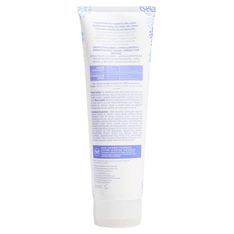 The Honest Co. Lavender Truly Calming Face + Body Lotion, 8.5 fl oz