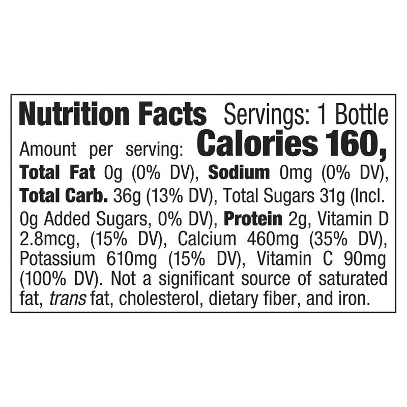 Tropicana Pure Premium Original No Pulp 100% Orange Juice With Calcium, 11 Fl Oz Bottle