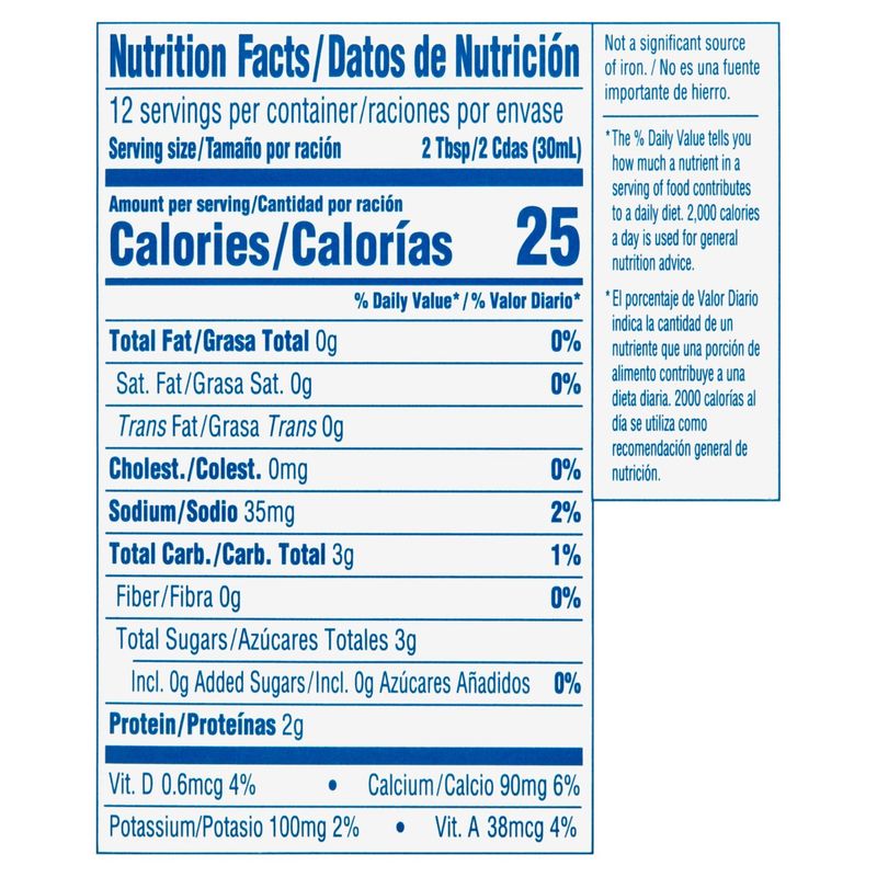 Bowl &amp; Basket Fat Free Evaporated Milk, Leche Evaporada Sin Grasa, 12 fl oz