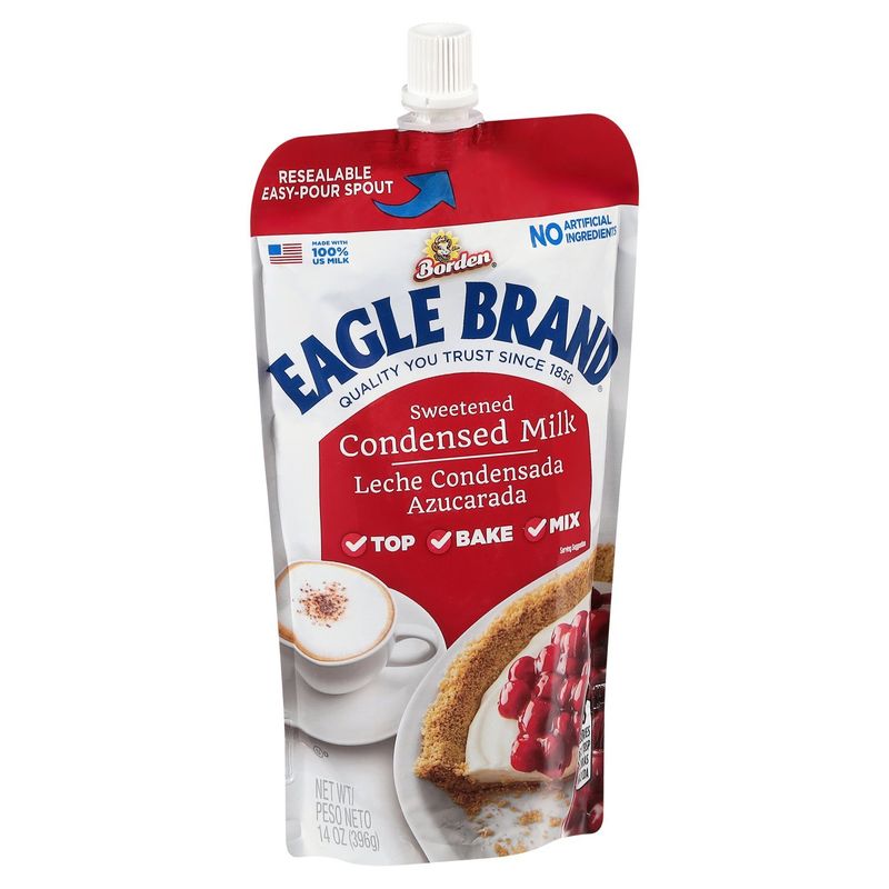 Borden Eagle Brand Sweetened Condensed Milk, 14 oz