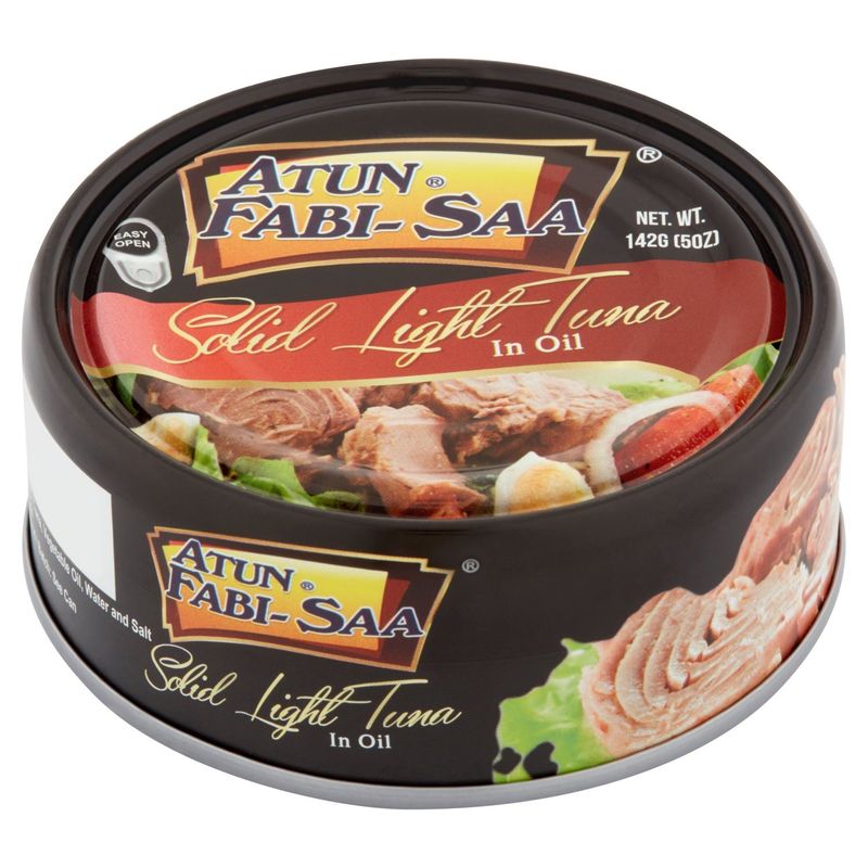 Atun Fabi-Saa Solid Light Tuna in Oil, 5 oz