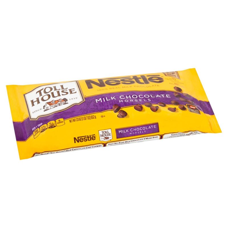 Nestlé Toll House Milk Chocolate Morsels, 23 oz