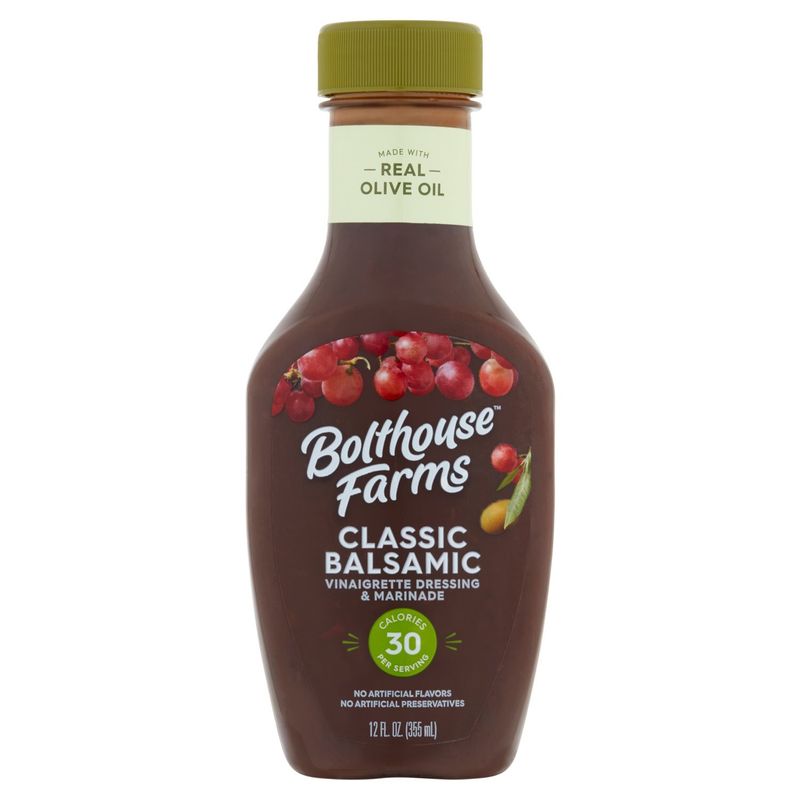 Bolthouse Farms Classic Balsamic Vinaigrette Dressing &amp; Marinade, 12 fl oz