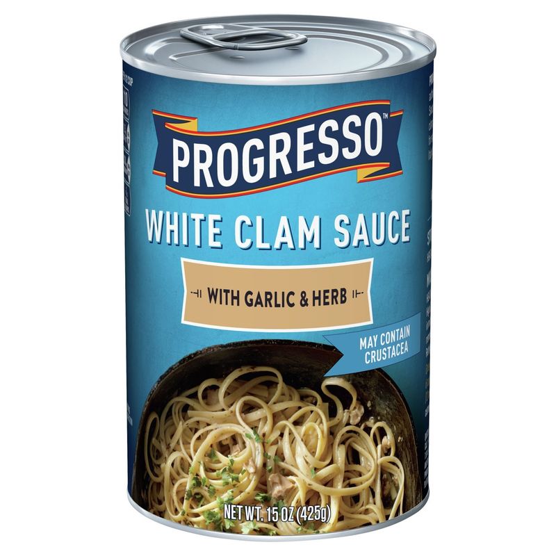 Progresso White Clam Sauce with Garlic &amp; Herb, 15 oz