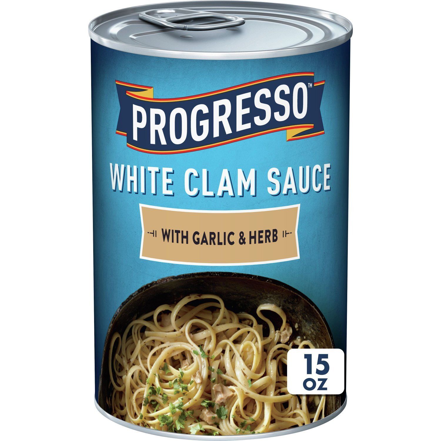 Progresso White Clam Sauce with Garlic &amp; Herb, 15 oz