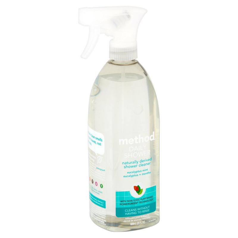 Method Daily Shower Eucalyptus Mint Shower Cleaner, 28 fl oz