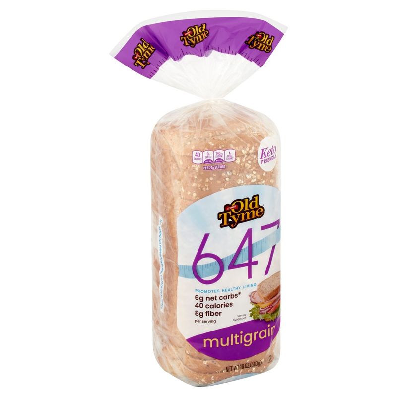 Schmidt Old Tyme 647 Multigrain Bread, 17 oz