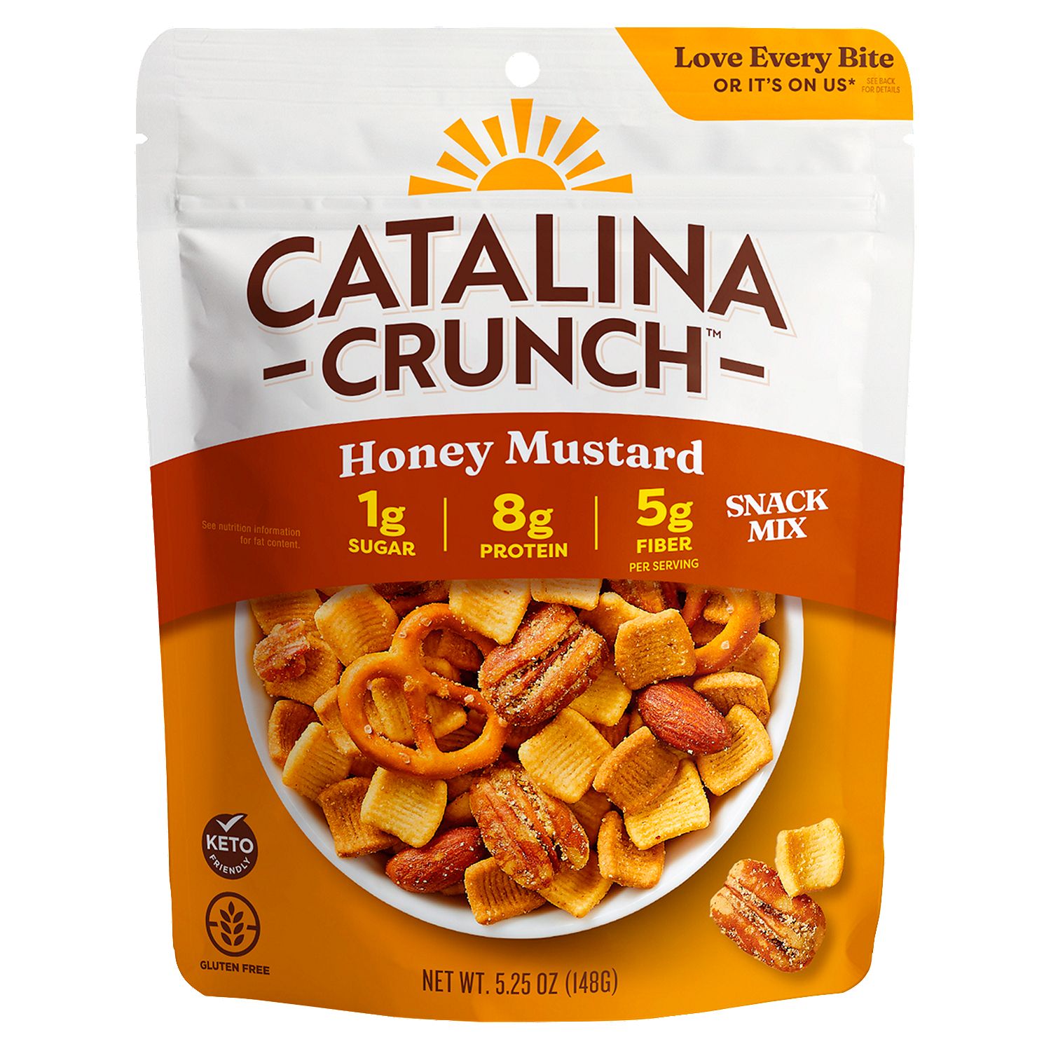 Catalina Crunch Honey Mustard Crunch Protein Snack Mix, 5.25 oz