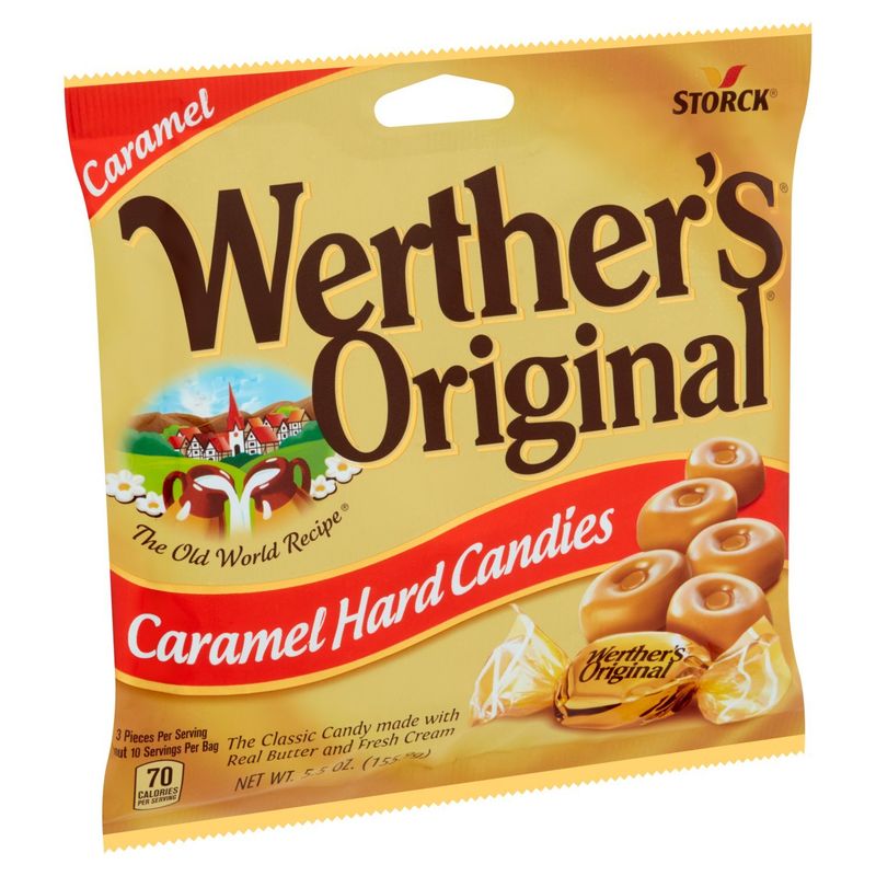 Storck Werther's Original Caramel Hard Candies, 5.5 oz