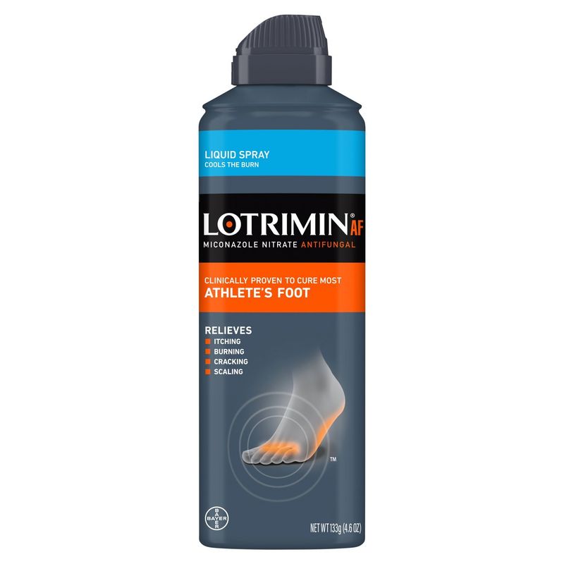 Lotrimin Antifungal Athlete's Foot Liquid Spray, 4.6 oz
