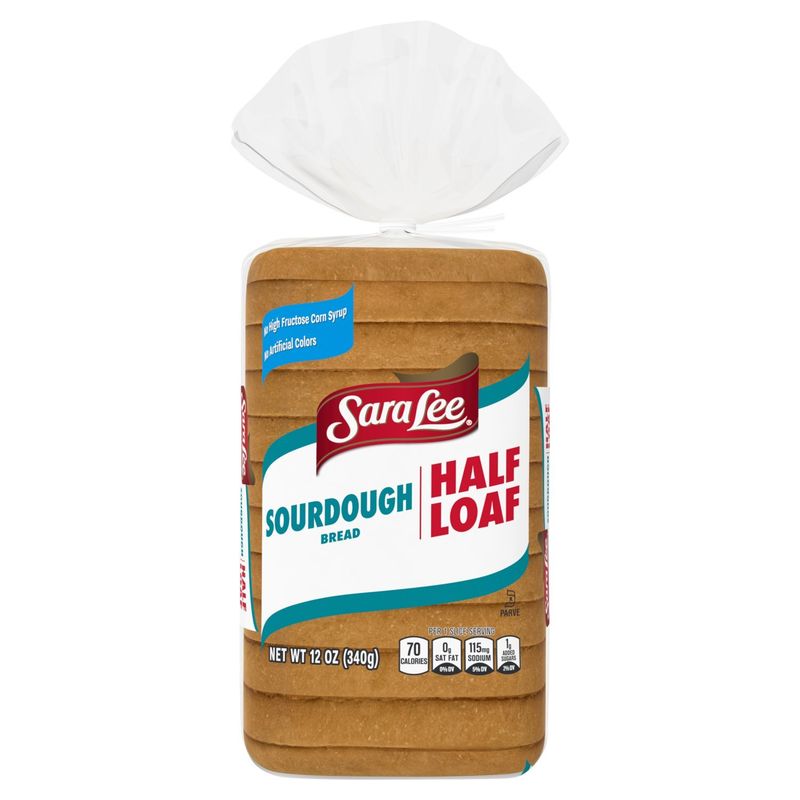 Sara Lee Sourdough Half Loaf Bread, 12 oz