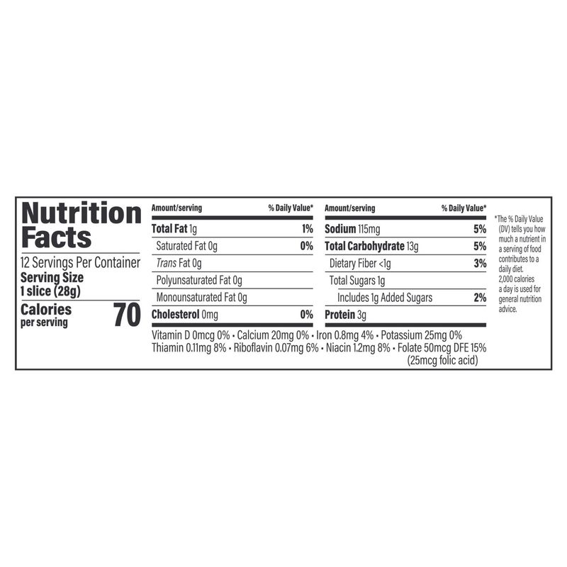 Sara Lee Sourdough Half Loaf Bread, 12 oz