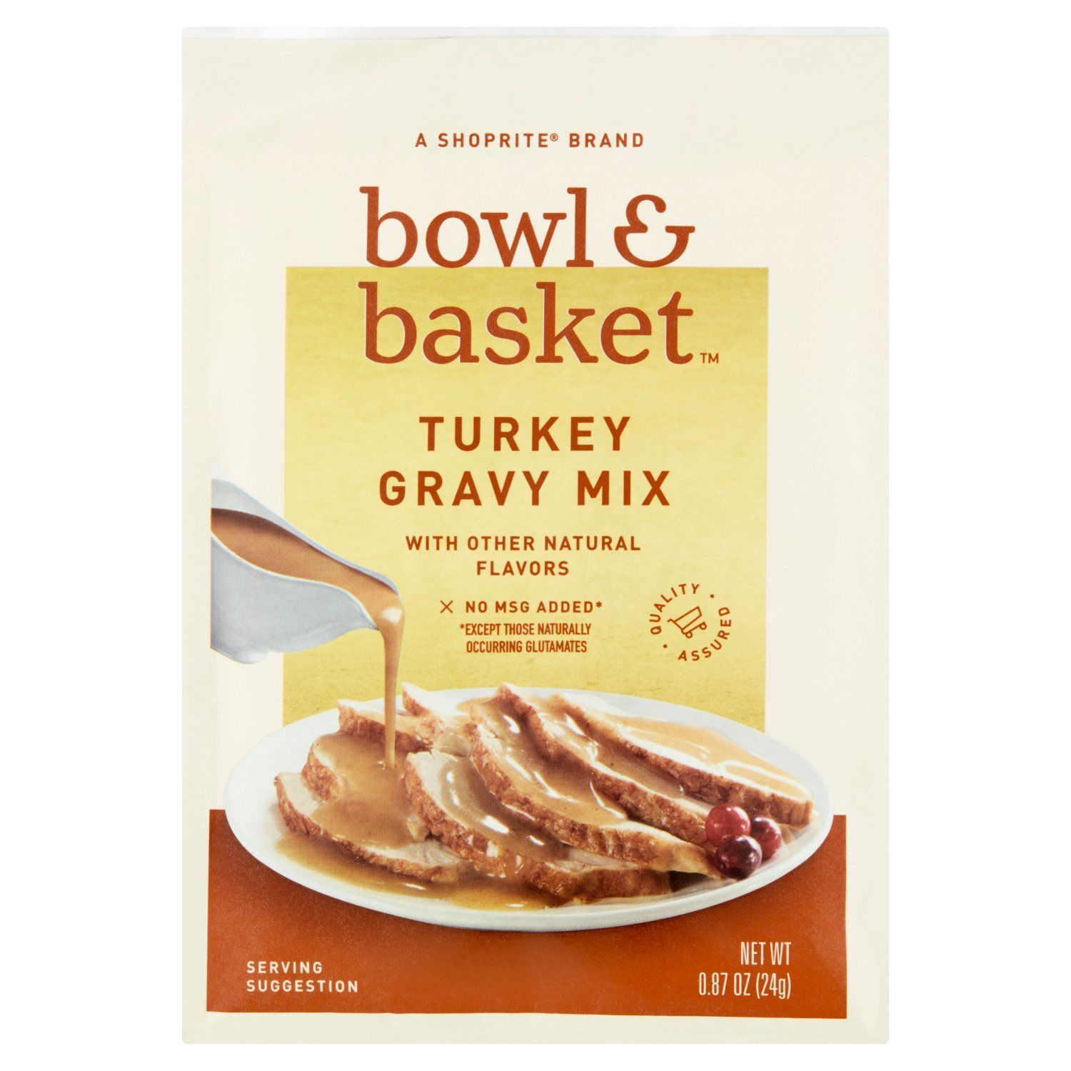 Bowl &amp; Basket Turkey Gravy Mix, 0.87 oz