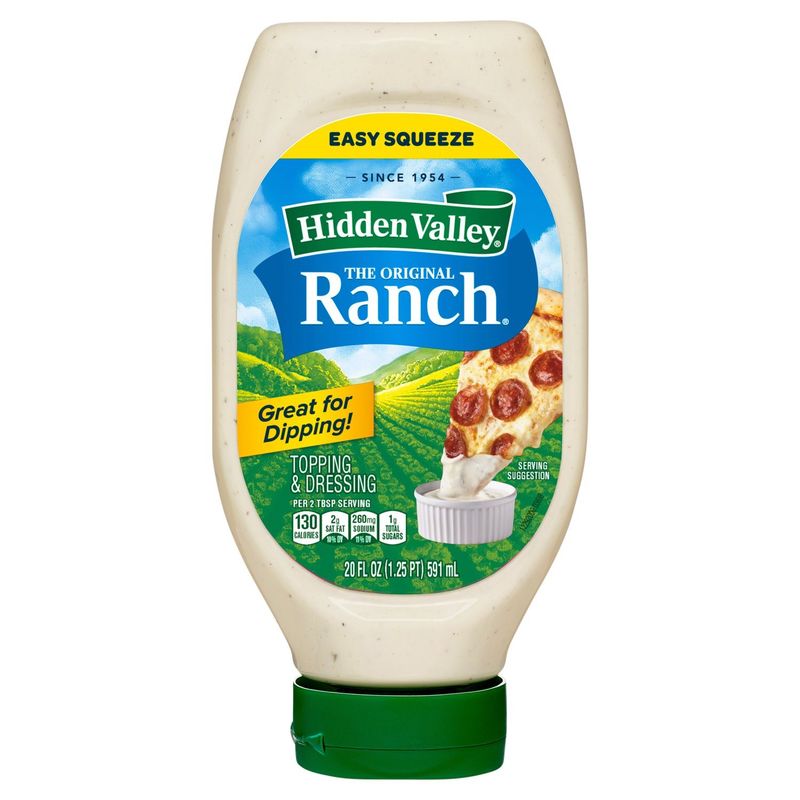 Hidden Valley The Original Ranch Topping &amp; Dressing, 20 fl oz