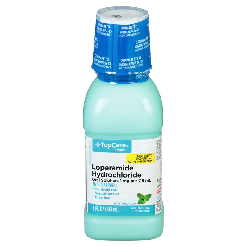 TopCare Health Mint Flavor Anti-Diarrheal Oral Solution, 8 fl oz