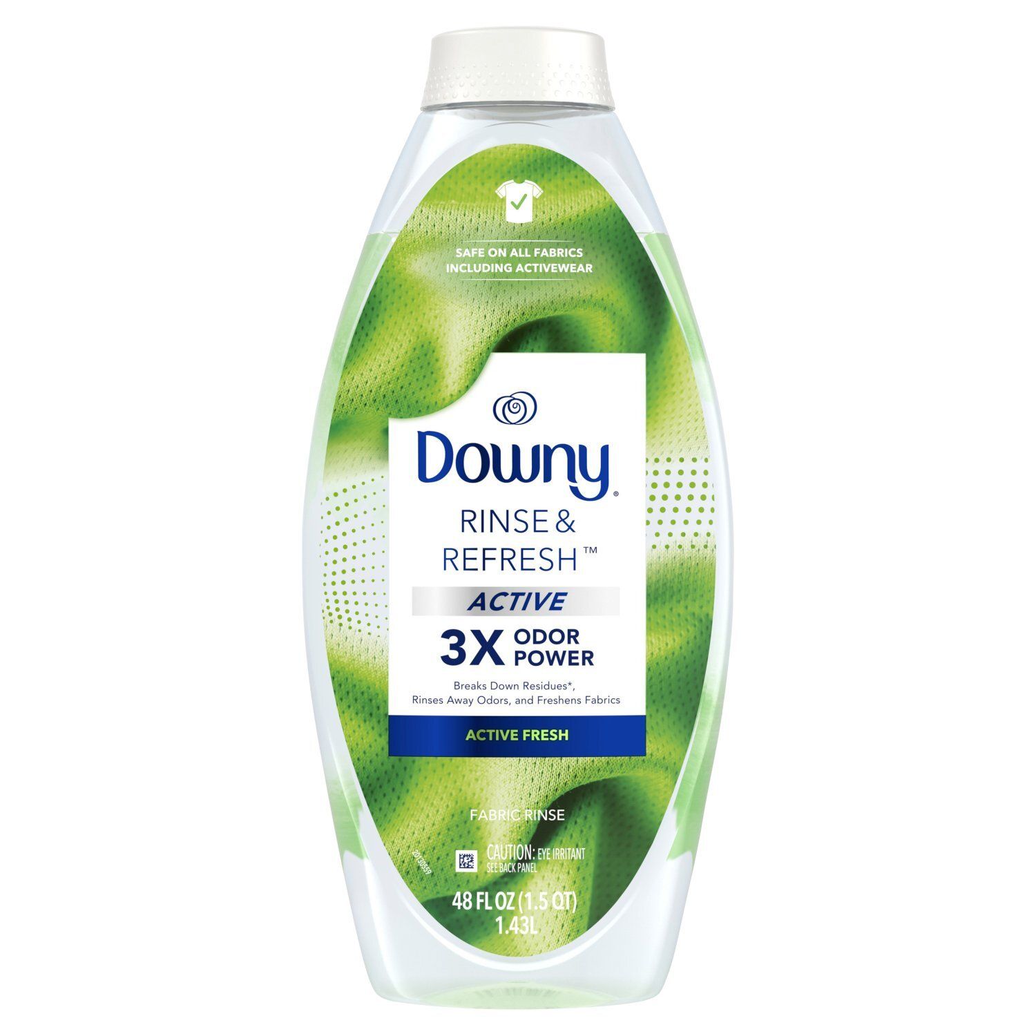 Downy Rinse &amp; Refresh Active Fresh Fabric Rinse, 48 fl oz