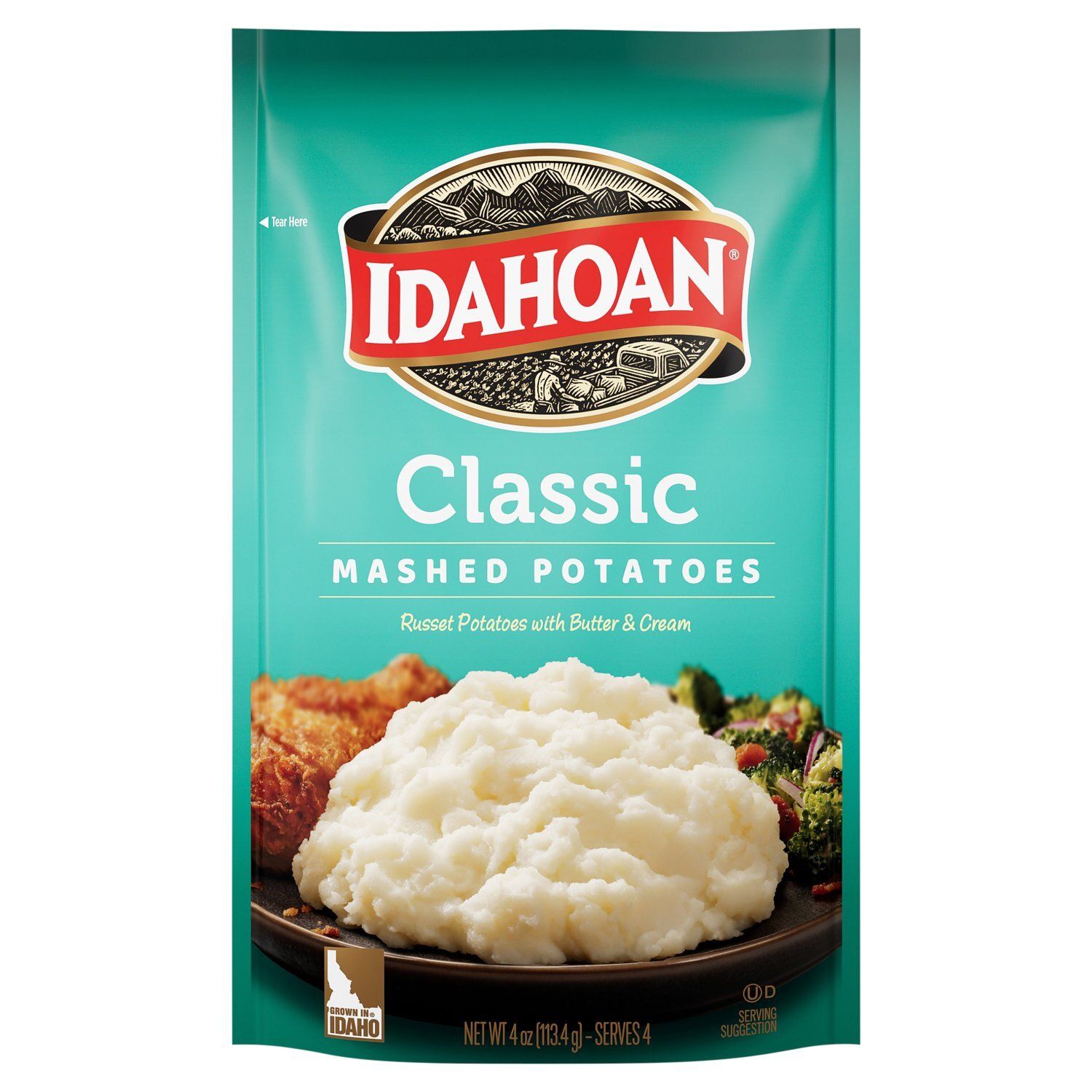 Idahoan Classic Mashed Potatoes, 4 oz