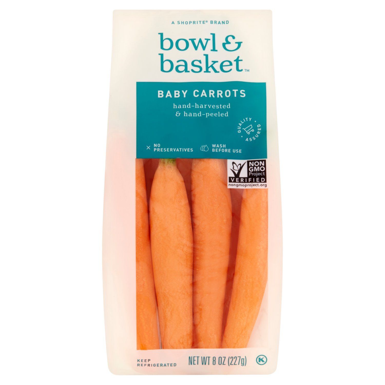 Bowl &amp; Basket Baby Carrots, 8 oz bag