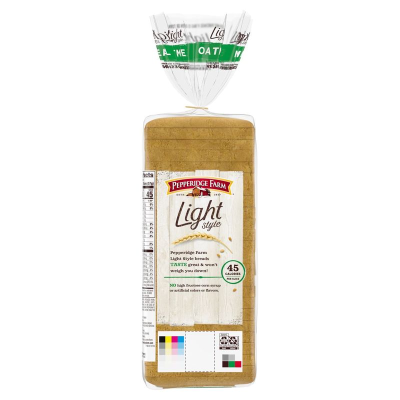 Pepperidge Farm Light Style Oatmeal Bread, 16 oz
