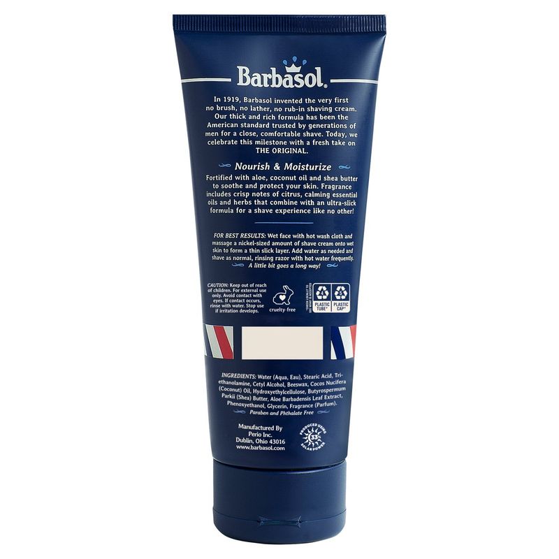 Barbasol Classic Shaving Cream, 6 fl oz