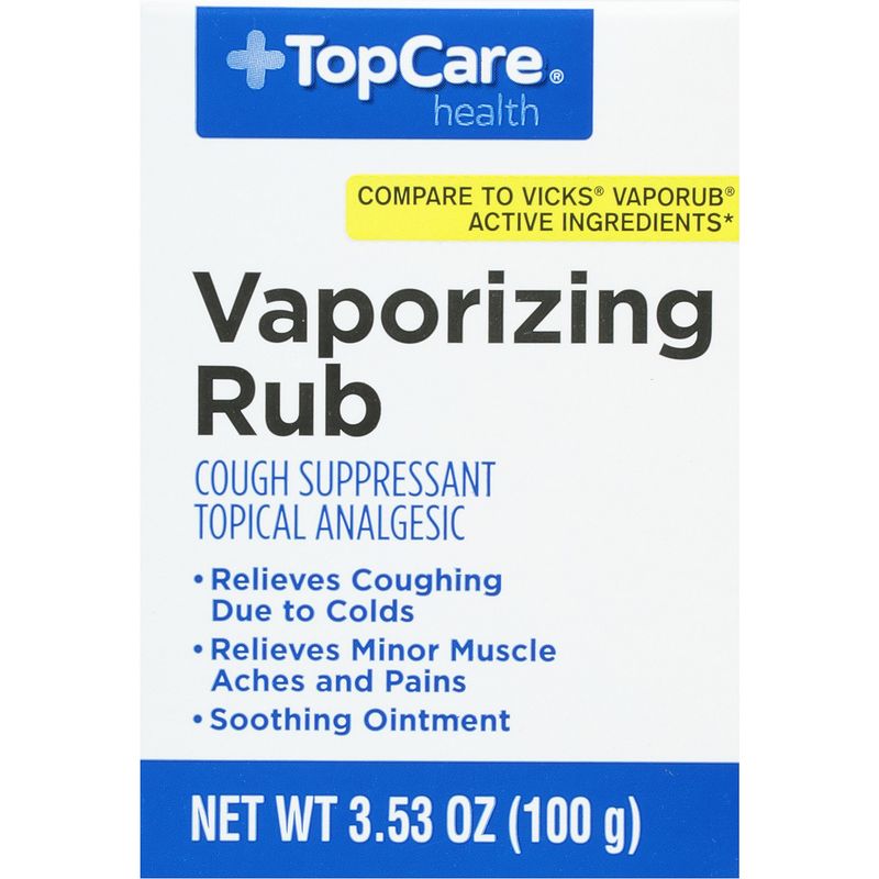 TopCare Analgesic Chest Rub - Medicated, 3 oz