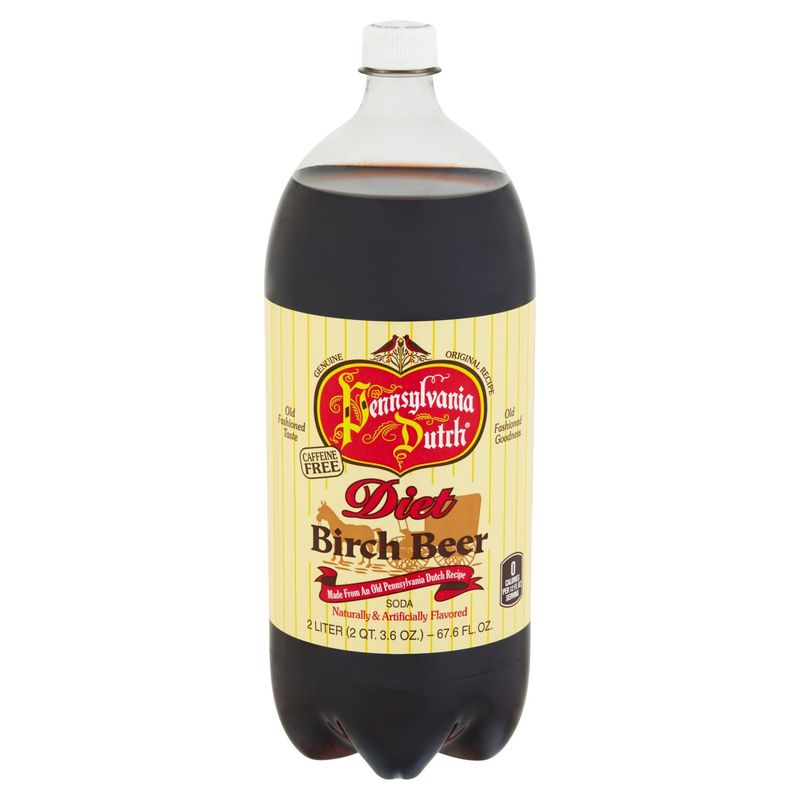 Pennsylvania Dutch Diet Birch Beer Soda, 2 liter