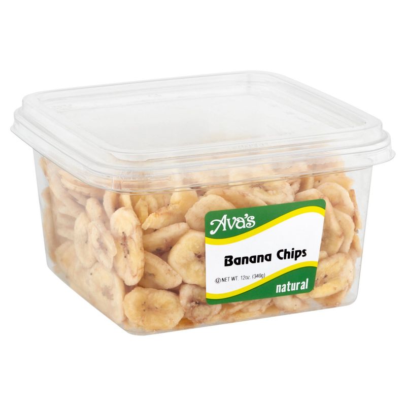Ava's Natural Banana Chips, 12 oz