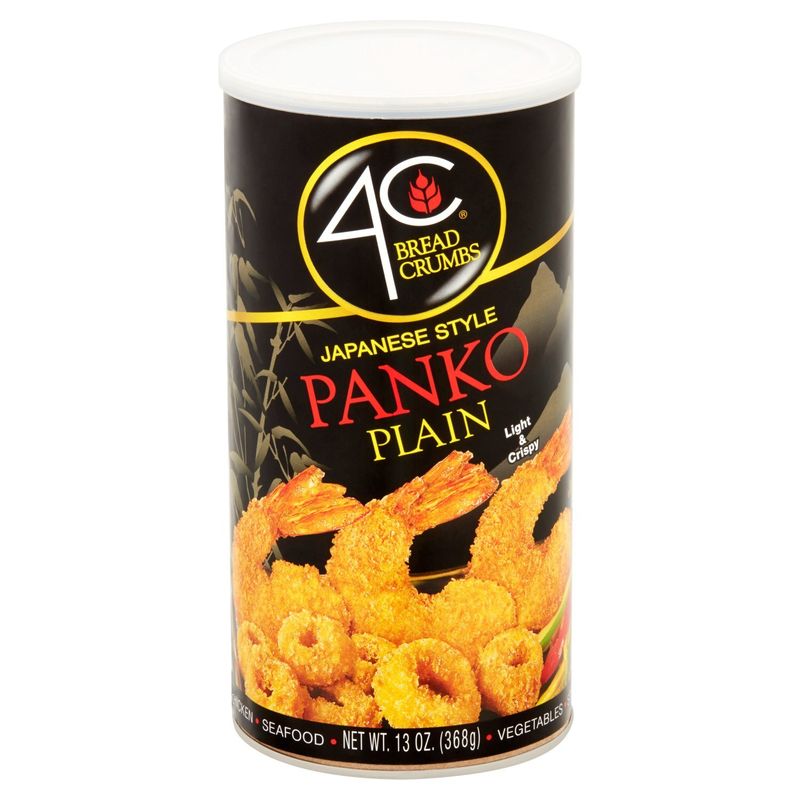 4C Japanese Style Panko Plain Bread Crumbs, 13 oz