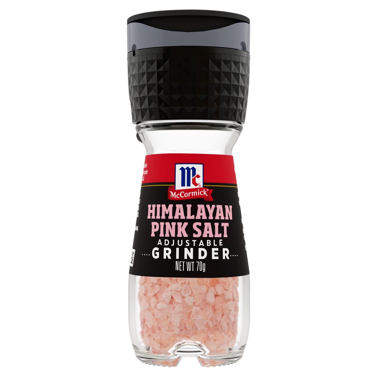 McCormick Himalayan Pink Salt Adjustable Grinder, 70 g