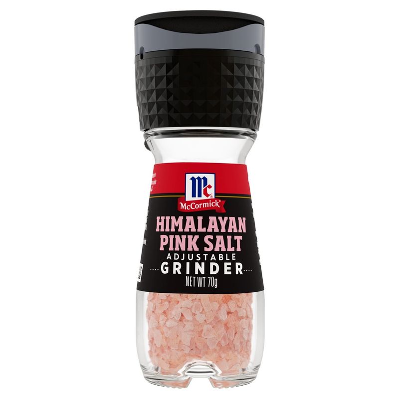 McCormick Himalayan Pink Salt Adjustable Grinder, 70 g