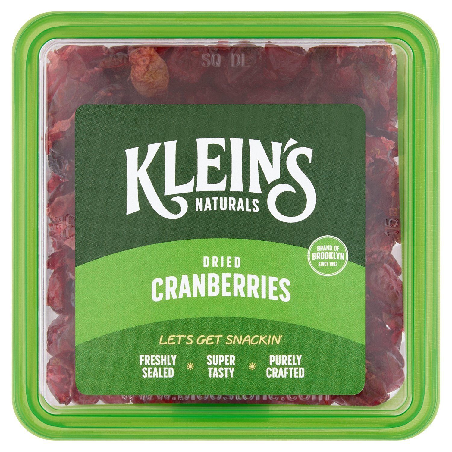 Klein's Naturals Dried Cranberries, 8 oz