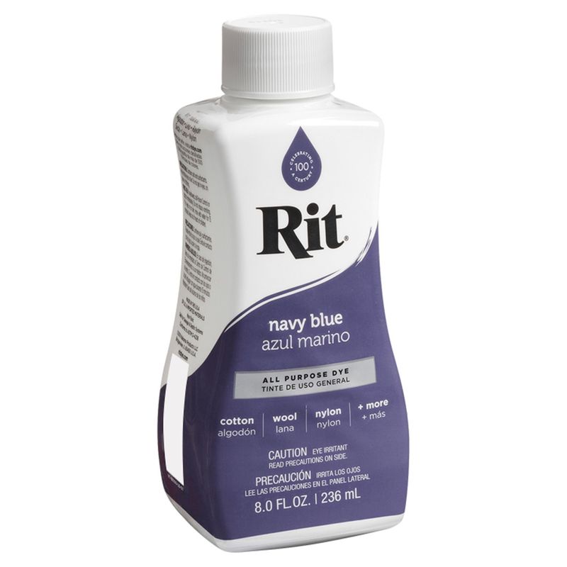 Rit Navy Blue All Purpose Dye, 8.0 fl oz