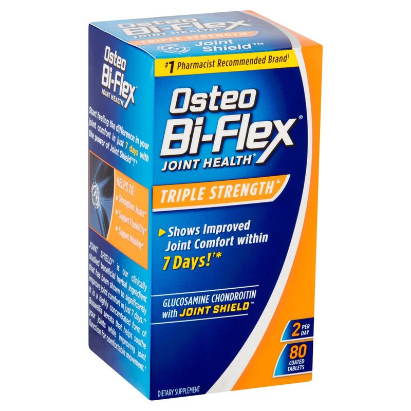 Osteo Bi-Flex Joint Health Triple Strength Coated Tablets, 80 count