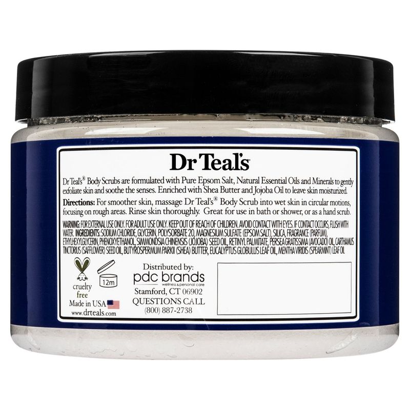 Dr Teal's Epsom Salt Body Scrub, 16 oz