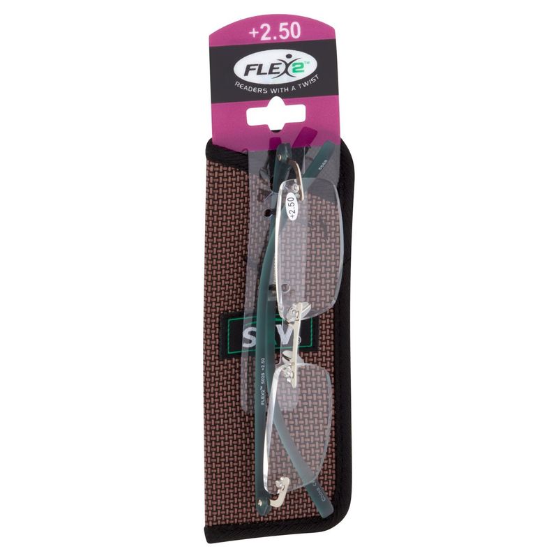Flex2 +2.50 Readers with a Twist