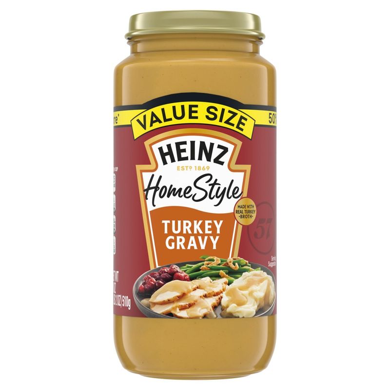 Heinz Turkey Gravy Value Size, 18 oz