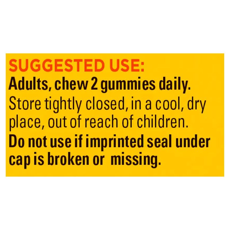 Nature Made Extra Strength C Tangerine Gummies Dietary Supplement, 500 mg, 60 count