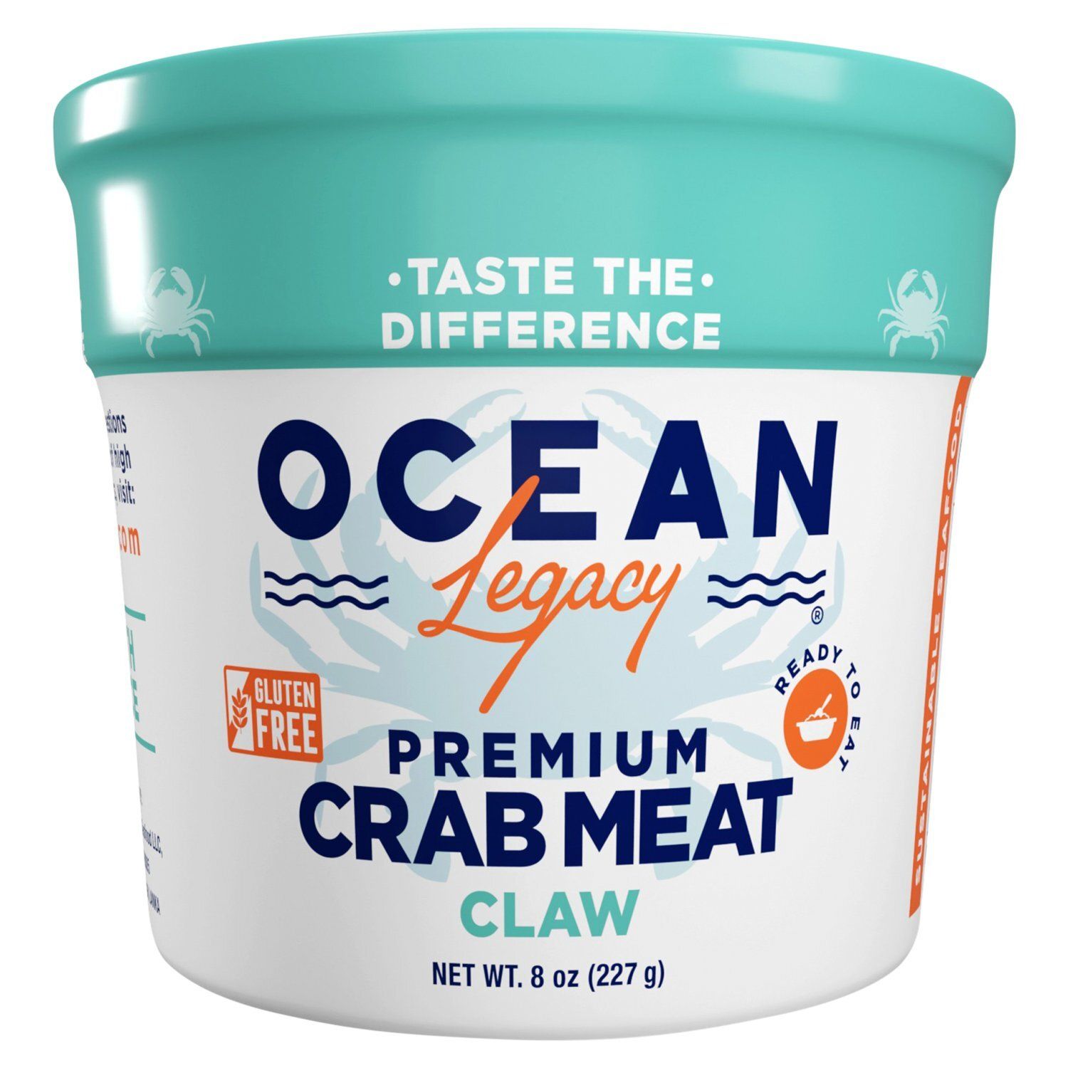 Ocean Legacy Claw Premium Crab Meat, 8 oz