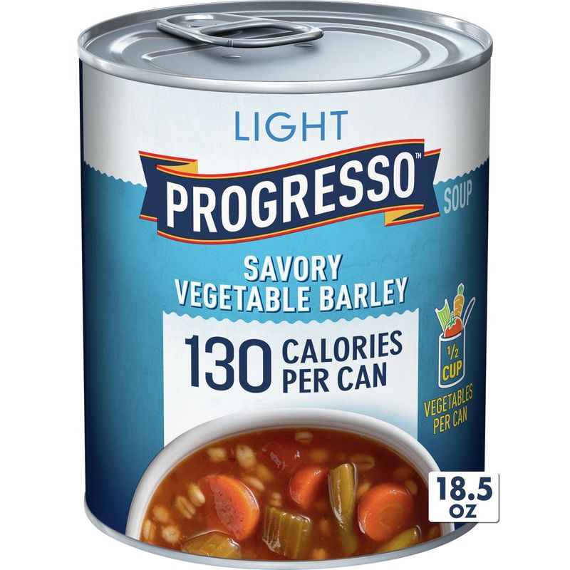 Progresso Light Savory Vegetable Barley Soup, 18.5 oz