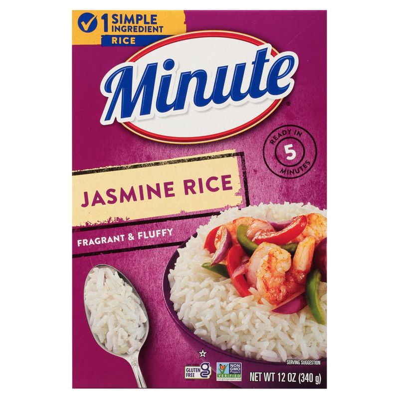 Minute Fragrant &amp; Fluffy Jasmine Rice, 12 oz