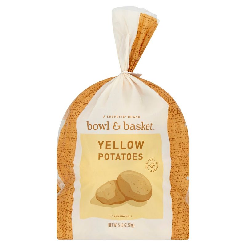 Bowl &amp; Basket Yellow Potatoes, 5 lb bag