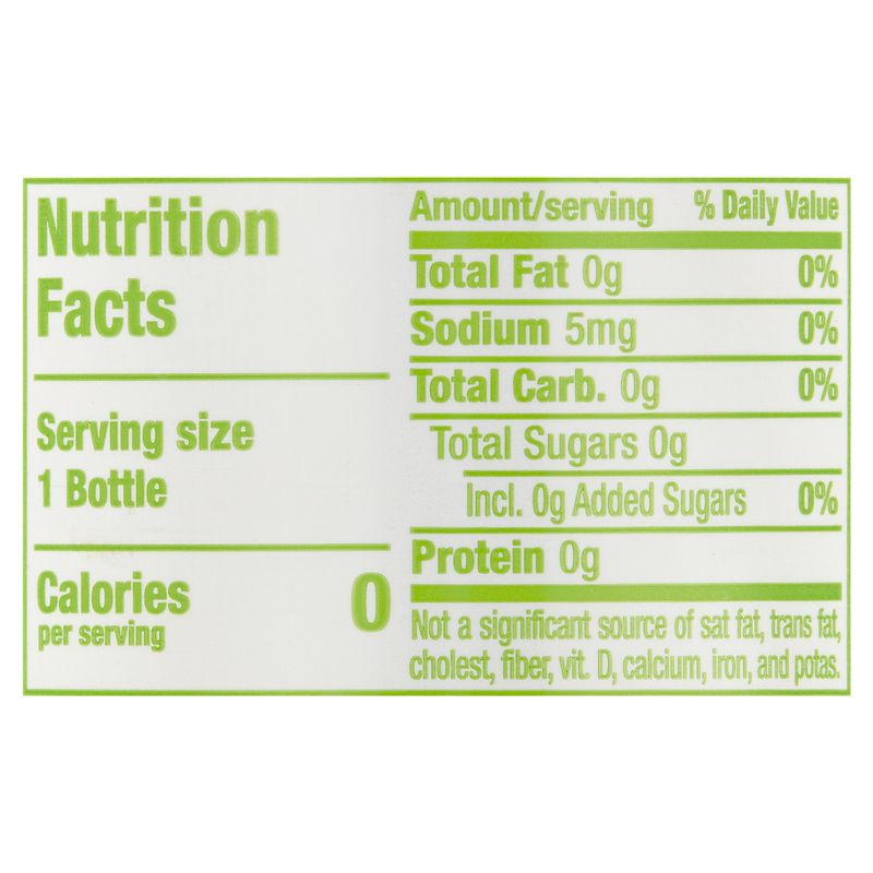 Canada Dry Lemon Lime Sparkling Seltzer Water, 20 fl oz